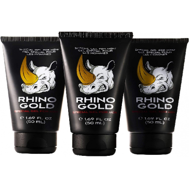 Rhino Gold Gel - гел за уголемяване на пениса