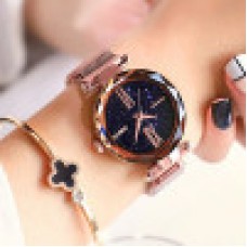 Starry Sky Watch - ексклузивен дамски часовник в комплект с гривни